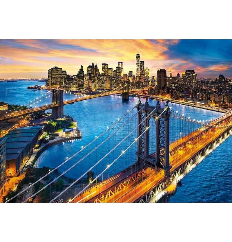 Clementoni Puzzle 3000 piezas de New York Estados Unidos Manhattan