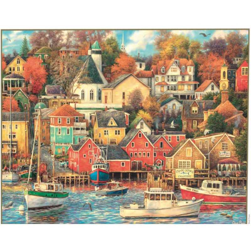 Clementoni Puzzle 1500 piezas Buen Tiempo en la Bahía