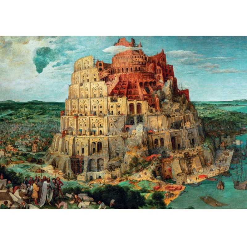 Clementoni Puzzle 1500 piezas Torre de Babel - Pieter Bruegel