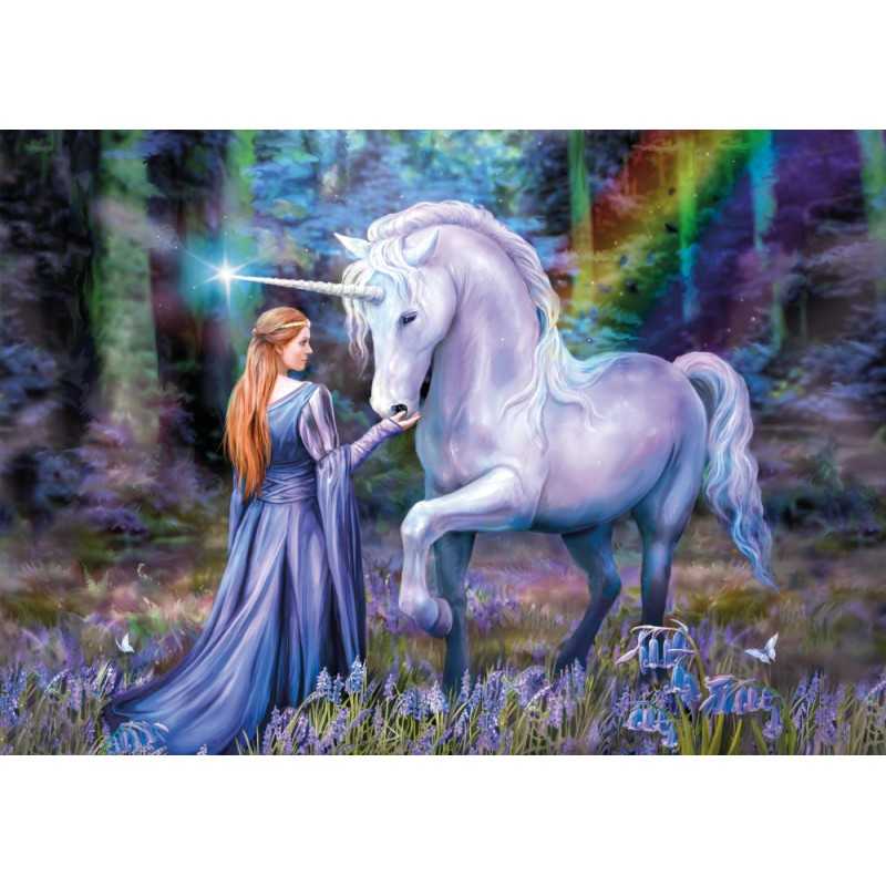 Clementoni Puzzle 1500 piezas Anne Stokes Bosque Azul