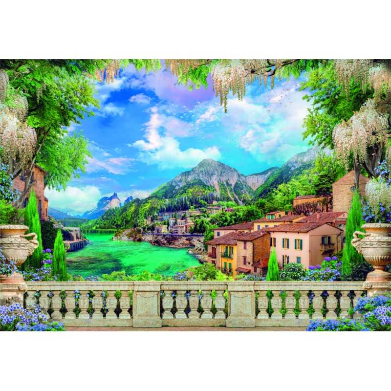 Clementoni Puzzle 3000 piezas Terraza en el Lago