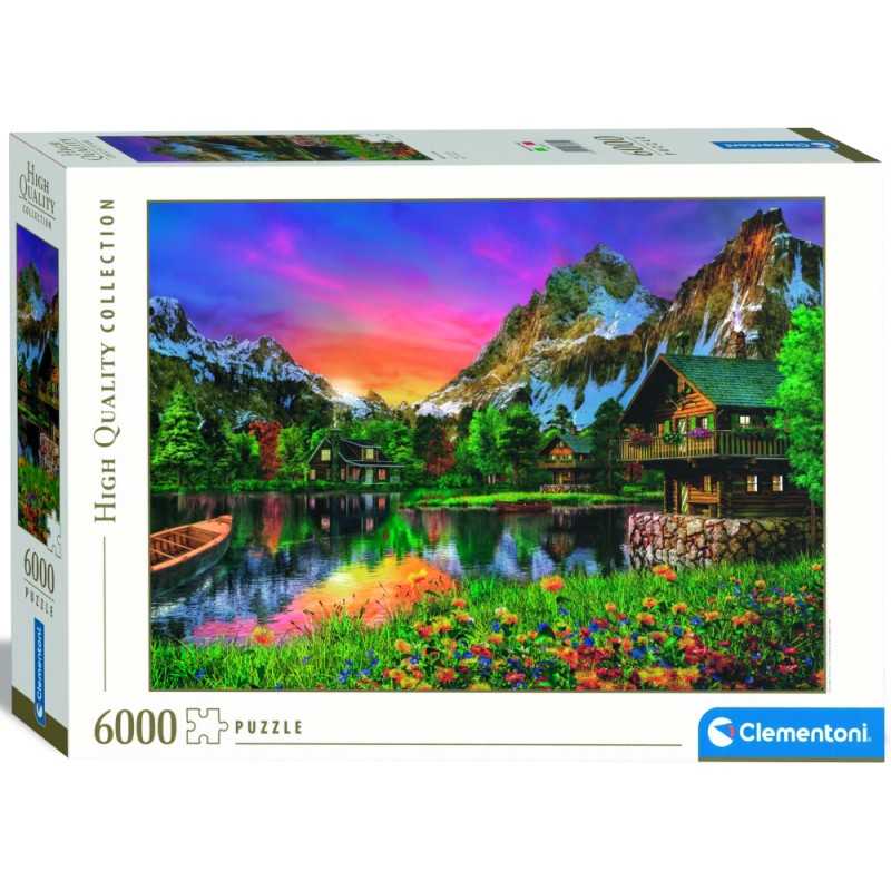 Clementoni Puzzle 6000 piezas del Lago Alpino