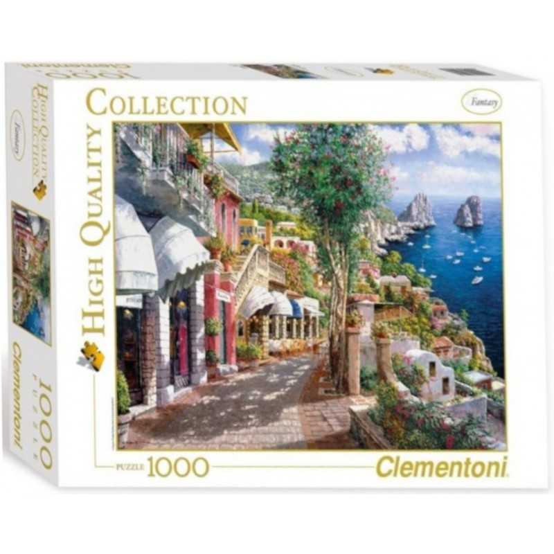 Clementoni Puzzle 1000 Piezas Isla de Capri - Nápoles - Italia