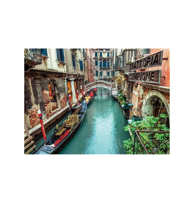 Clementoni Puzzle 1000 Piezas Canales de Venecia de Italia