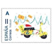 sello CORREOS KIDS 2023