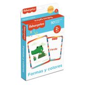 50 tarjetas de aprendizaje formas y colores de Fisher-Price 1