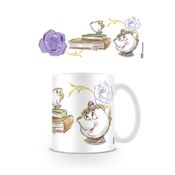 Taza cerámica Chip y Sra. Potts La Bella y la Bestia de Disney
