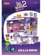 Del Revés (Inside out) Álbum de cromos vacío y 25 sobres Colección 2024 pegatinas 3