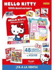 Hello Kitty Caja con 50 sobres de cromos Colección 2024 pegatinas 2