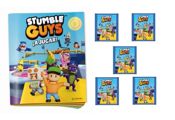 Stumble Guys Sticker Álbum de cromos vacío y 5 sobres Colección 2024 pegatinas 1