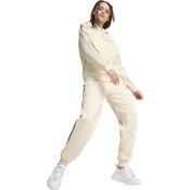 Imagen SUDADERA PUMA ESSENTIALS TAPE MINIMAL GOL BEIGE 685293-87 HOODIE MUJER