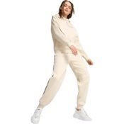 Imagen PANTALONES PUMA ESSENTIALS TAPE MINIMAL GOLD SWEATPANTS FLEECE BEIGE 685296-87 MUJER