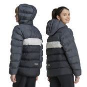 Imagen CHAQUETON ADIDAS JUNIOR SYNTHETIC DOWN GRIS NEGRO IY6918 CHAQUETA NIÑO