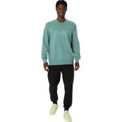 Imagen SUDADERA ASICS SWEATSHIRT VERDE 2031E192-302 HOODIE HOMBRE