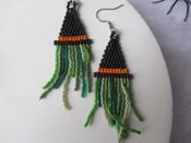 Pendientes Halloween bruja