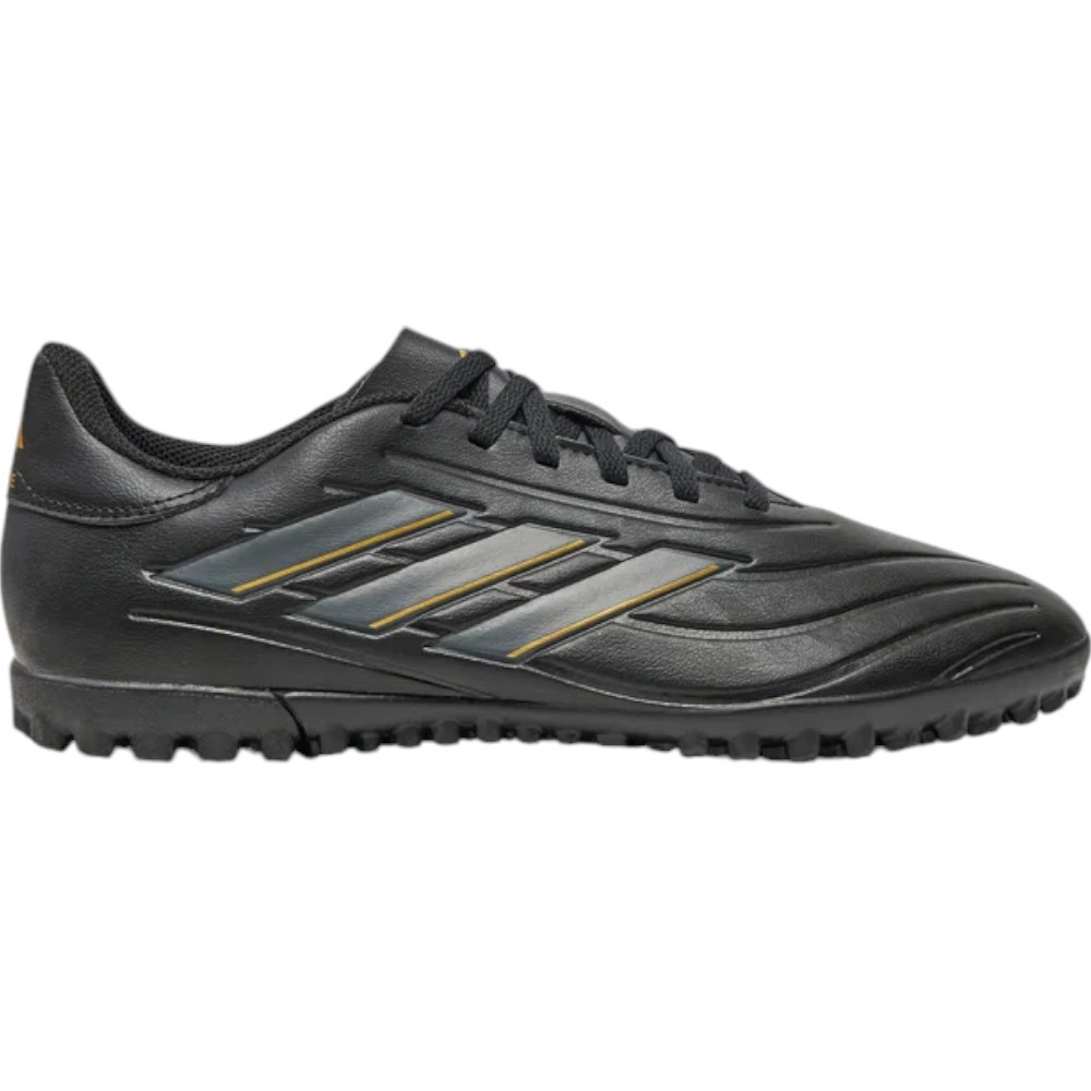 Imagen ZAPATILLAS ADIDAS COPA PURE 2 CLUB TF TURF NEGRO DORADO IG8728 FUTBOL CESPED ARTIFICIAL HOMBRE