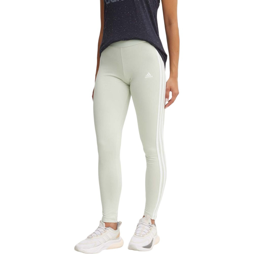 Imagen LEGGINGS ADIDAS ESSENTIALS 3 STRIPES VERDE IY4191 MALLAS MUJER