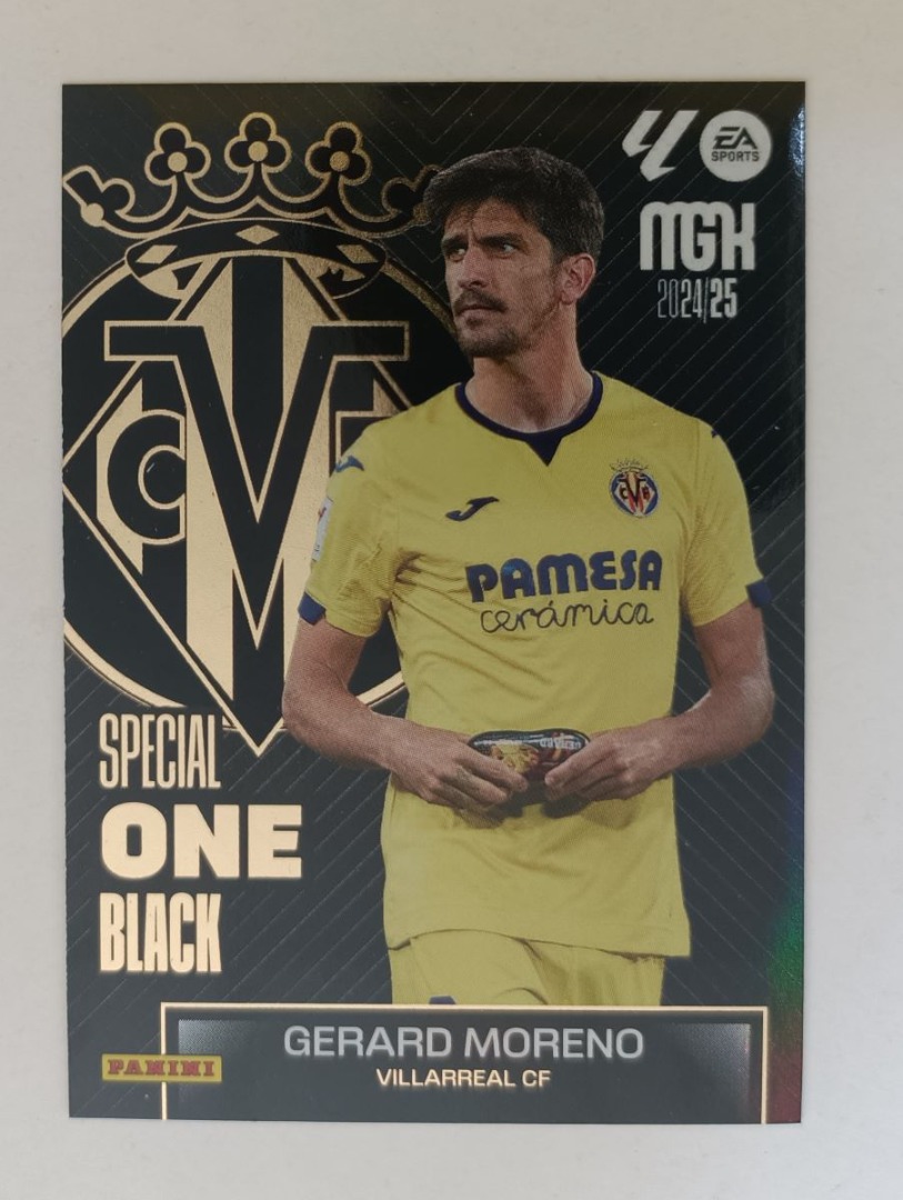 PANINI Gerard Moreno Special One Black Megacrack 2024 2025 MGK 24 25 Panini