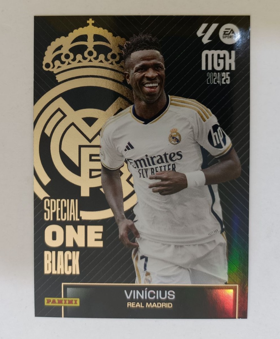 PANINI Vinicius Special One Black Megacrack 2024 2025 MGK 24 25 Panini