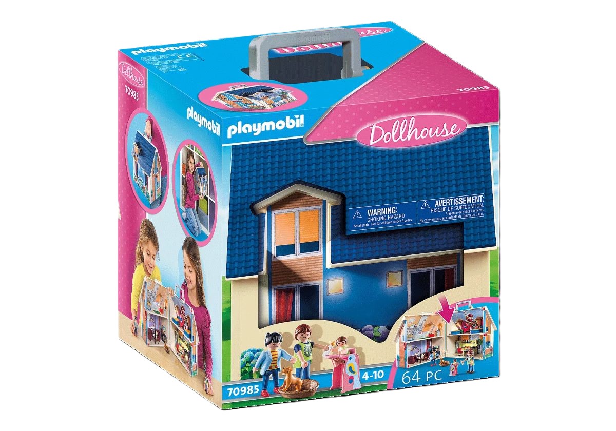 Casa de muñecas maletín de Playmobil 1