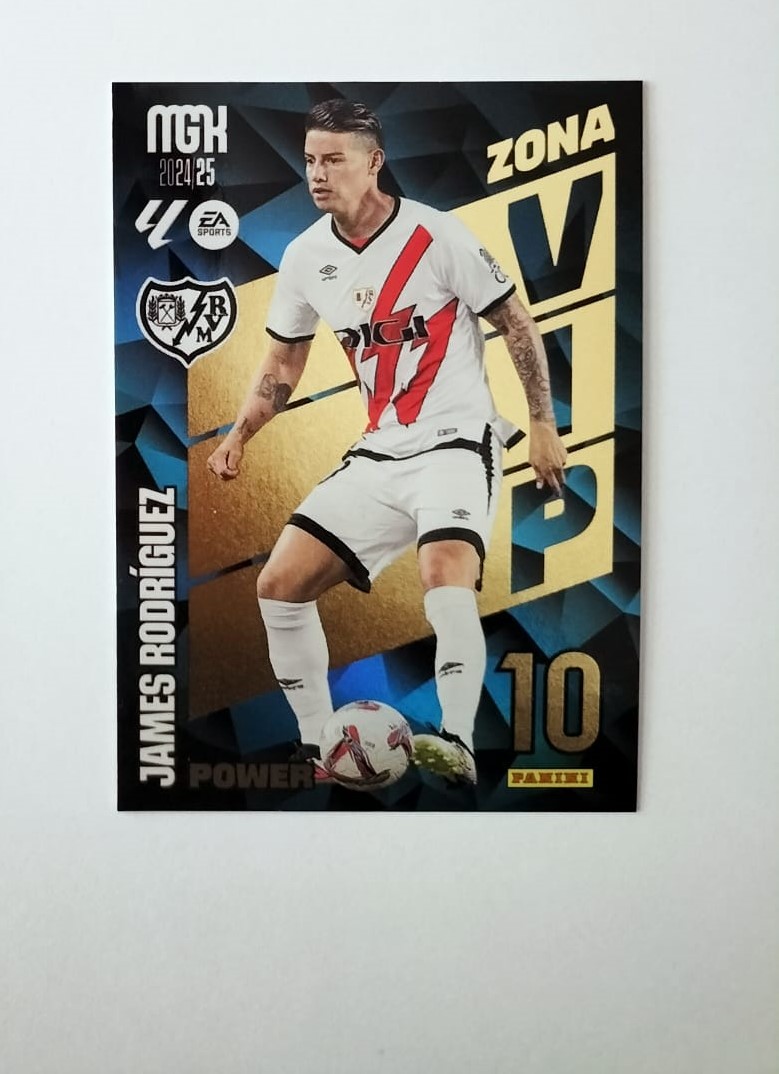 PANINI James Rodriguez Nuevo Zona Vip Power Megacrack 2024 2025 MGK 24 25 Panini