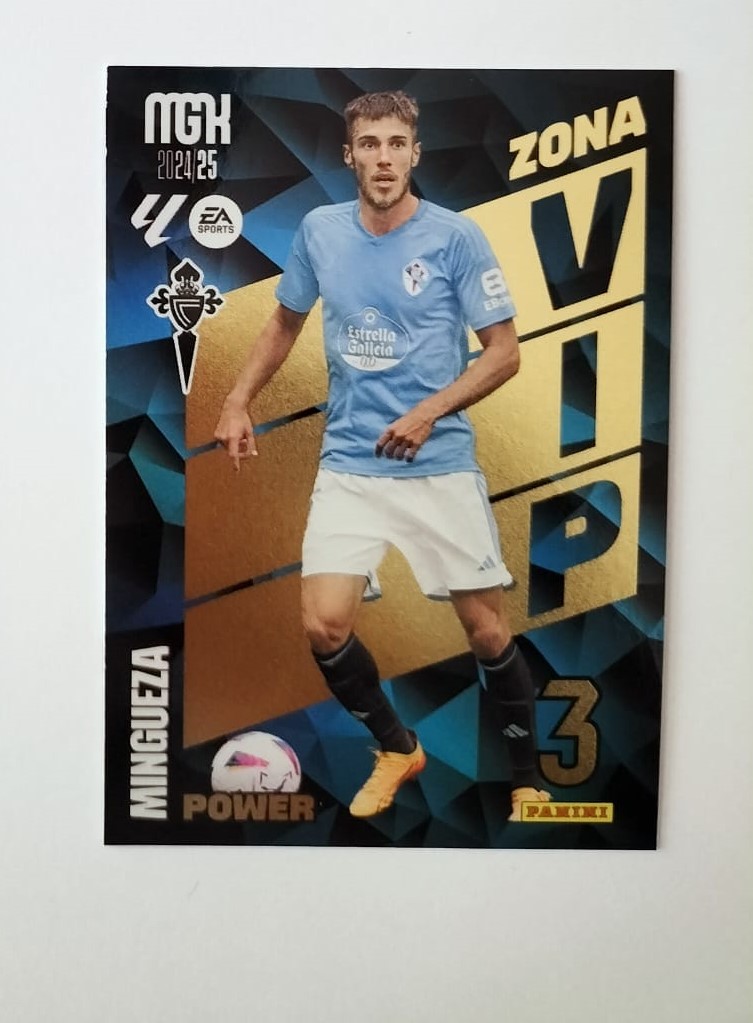 PANINI Mingueza Nuevo Zona Vip Power Megacrack 2024 2025 MGK 24 25 Panini
