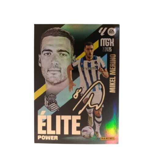 Mikel Merino Elite Power Firmada Megacracks 2024 2025 MGK 24 25 Panini