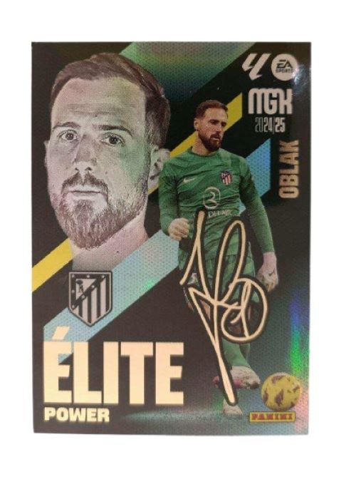 Oblak Elite Power Firmada Megacracks 2024 2025 MGK 24 25 Panini