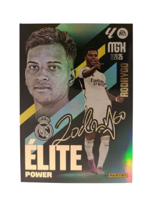 Rodrygo Elite Power Firmada Megacracks 2024 2025 MGK 24 25 Panini