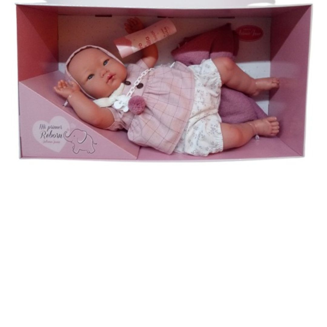 Mi Primer Reborn Mantita Rosa