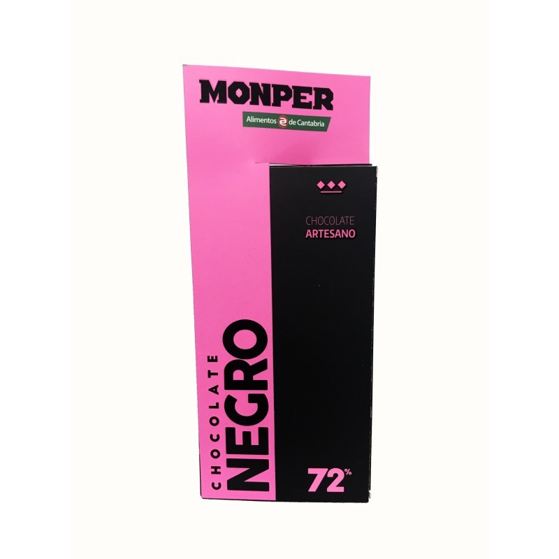 Monper Chocolate Negro 72%