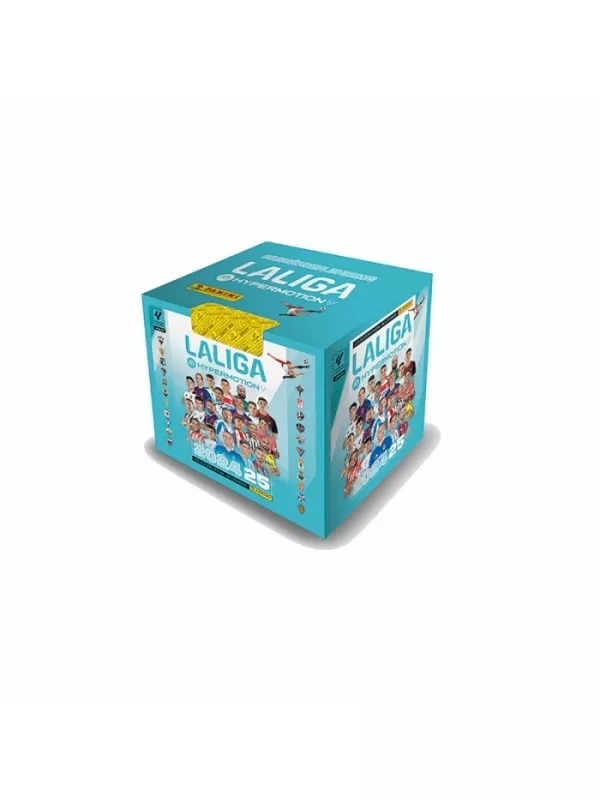 La Liga Hypermotion Segunda División Caja de 50 sobres Panini 2024 25 2ªDivisión