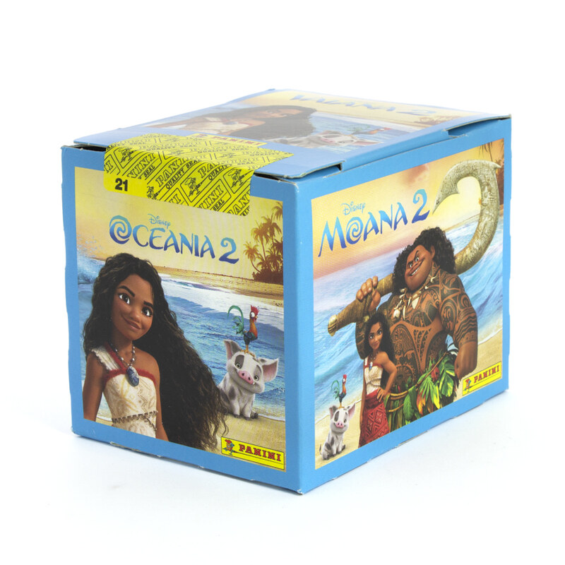 PANINI Vaiana 2 Caja de 36 sobres Disney. Cromos sobres