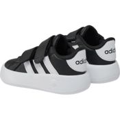 Imagen ZAPATILLAS ADIDAS GRAND COURT 2.0 CF I NEGRO BLANCAS ID5272 CASUAL NIÑO