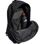 Imagen MOCHILA ADIDAS CLASSICS BARRAS BP NEGRO BLANCAS JI6953 BACKPACK