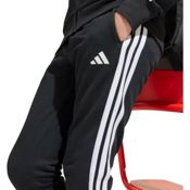 Imagen CHANDAL ADIDAS J 3BANDAS TIB FLEECE NEGRO GRIS BLANCAS JC7520 NIÑO NIÑA