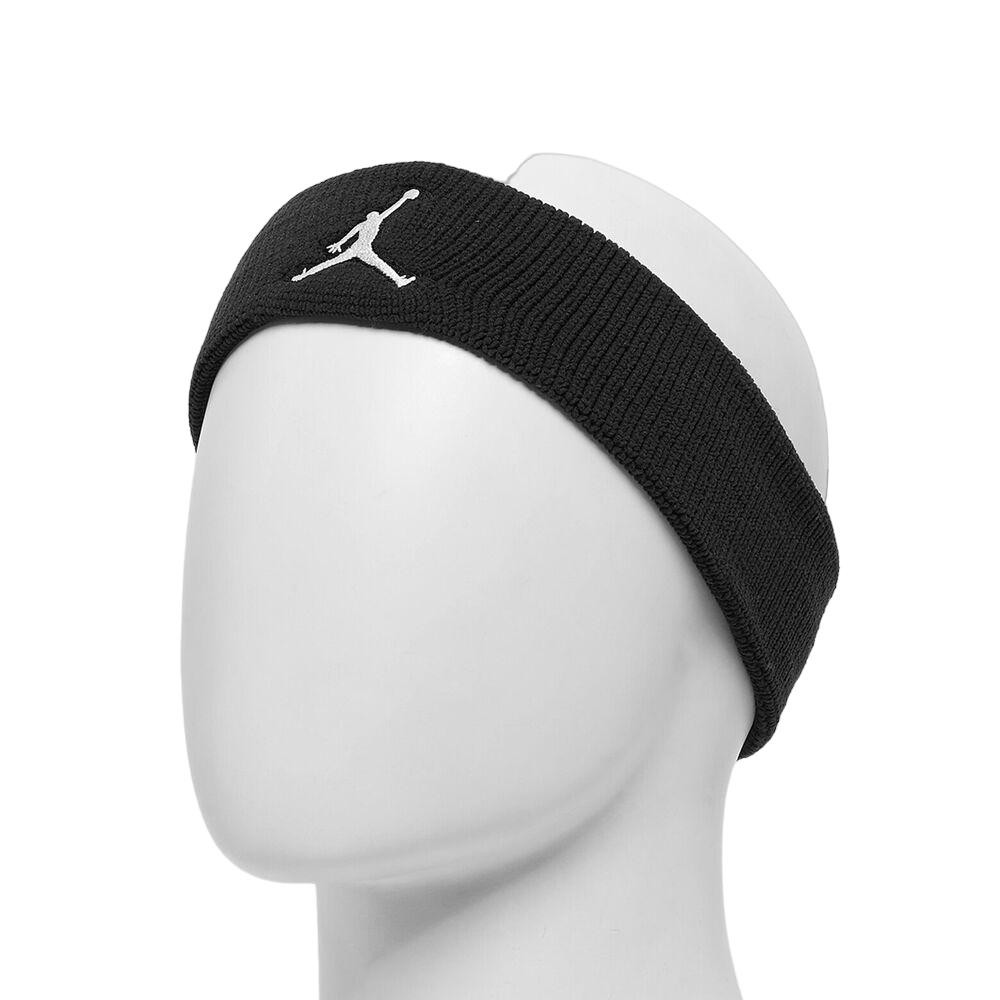 Imagen DIADEMA CINTA JORDAN JUMPMAN NEGRO JKN00010OS HEADBAND FELPA CABEZA