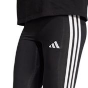 Imagen LEGGINGS ADIDAS 3BANDAS SJ LEG NEGRO BLANCAS JE0072 MALLAS TIRO ALTO MUJER