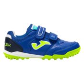 Imagen ZAPATILLAS JOMA TOP FLEX JR 2504 AZUL ROYAL TURF TPJS2504TFV FUTBOL CESPED ARTIFICIAL NIÑO