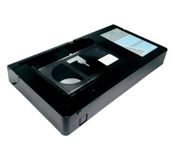 Adaptador cinta videocámara VHS-C a formato video VHS