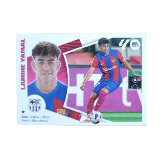 Lamine Yamal Cromo Básico Liga Este 2024 2025 24 25 Panini