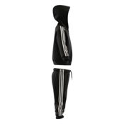 Imagen CHANDAL ADIDAS I 3BANDAS FZ FL JOG NEGRO HR5866 BEBE NIÑO