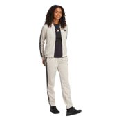 Imagen CHANDAL ADIDAS 3BANDAS TR TS BEIGE NEGRO JY1769 MUJER