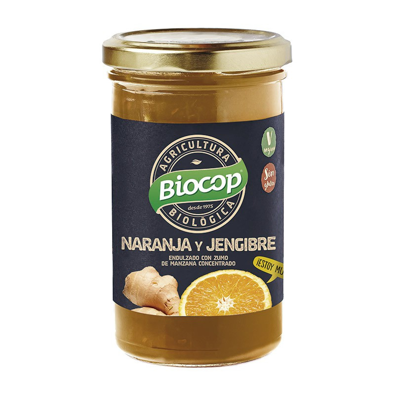 Biocop Compota de naranja y jengibre bio 265g Biocop