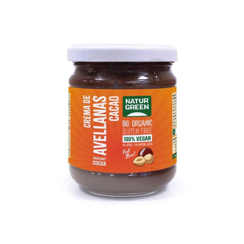 Naturgreen Crema Avellanas Cacao Bio 200g Naturgreen