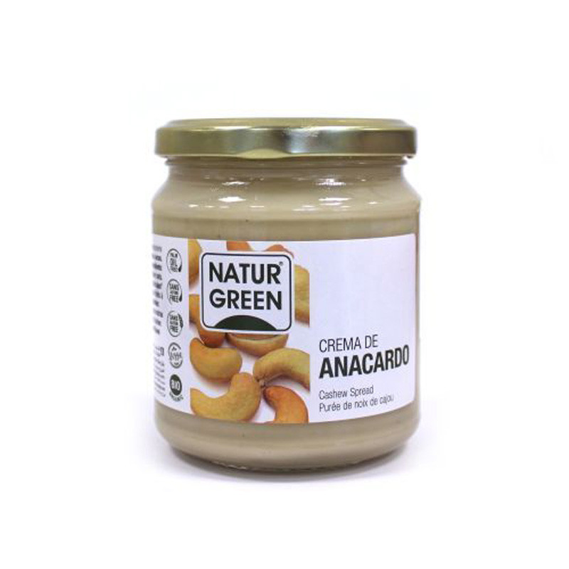 Naturgreen Crema de Anacardo s/gluten Bio 250g Naturgreen