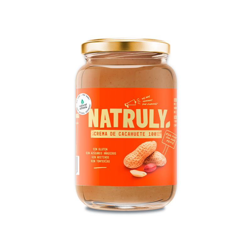 Natruly Crema de cacahuete natural 500g Natruly