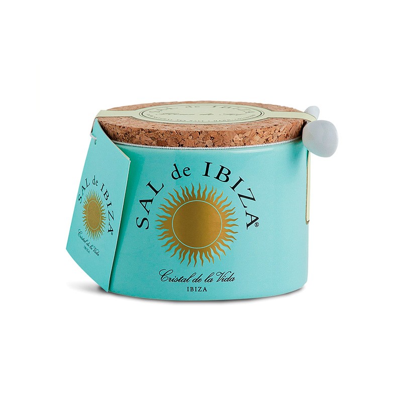 SAL DE IBIZA Flor de sal bote ceramica 150g Sal de Ibiza