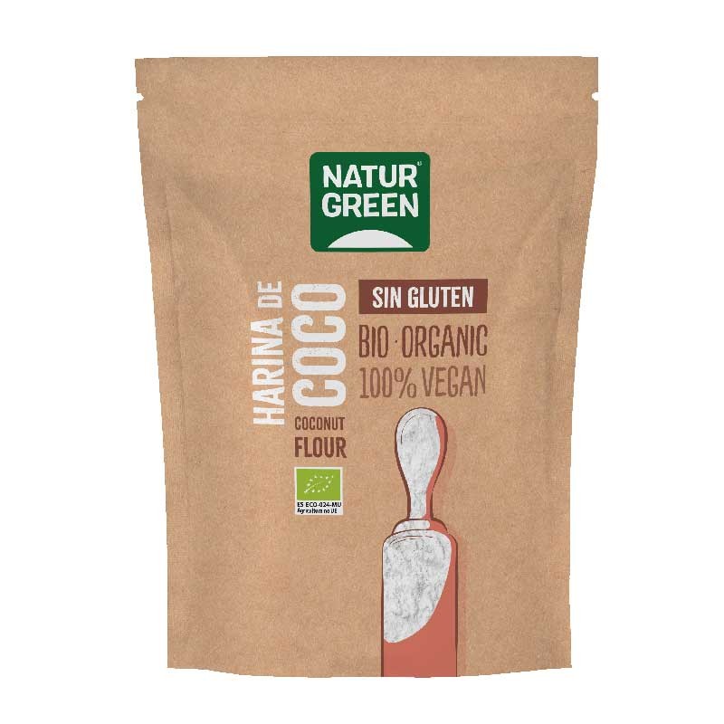 Naturgreen Harina de coco Bio s/gluten Bio 500g NaturGreen