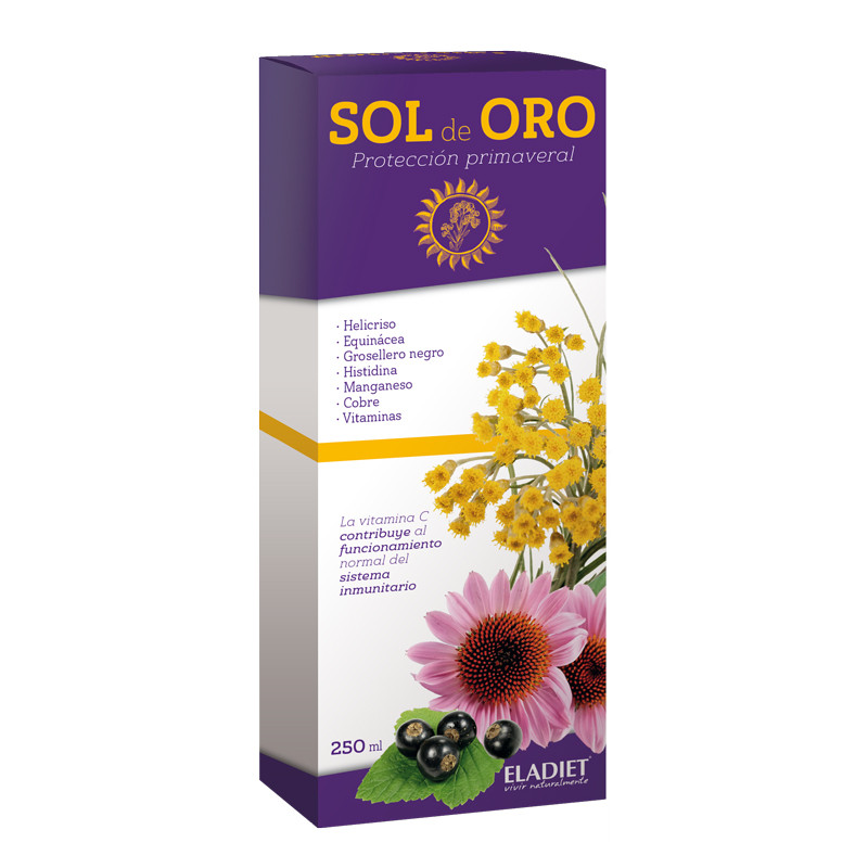 Eladiet Jarabe sol de oro plus 250 ml Eladiet